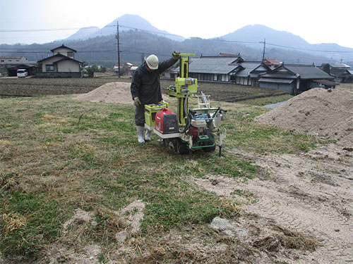 O様邸平屋建洋風住宅新築工事 整地完了