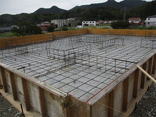 O様邸平屋建洋風住宅新築工事 整地完了