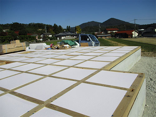 O様邸平屋建洋風住宅新築工事 整地完了