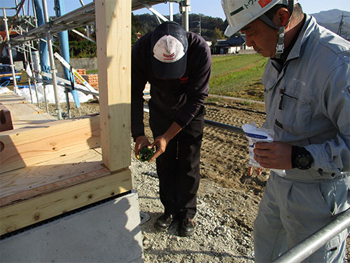 Ｏ様邸平屋建洋風住宅新築工事 整地完了