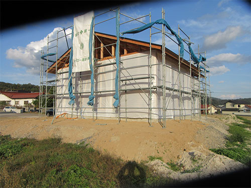 O様邸平屋建洋風住宅新築工事 整地完了