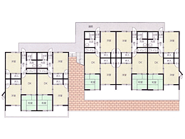 アパート建築実績1