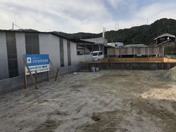 ベタ基礎 着工