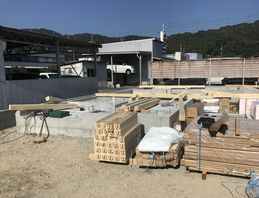 ベタ基礎 着工