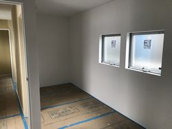 室内 漆喰(ソラコッタ)塗完了